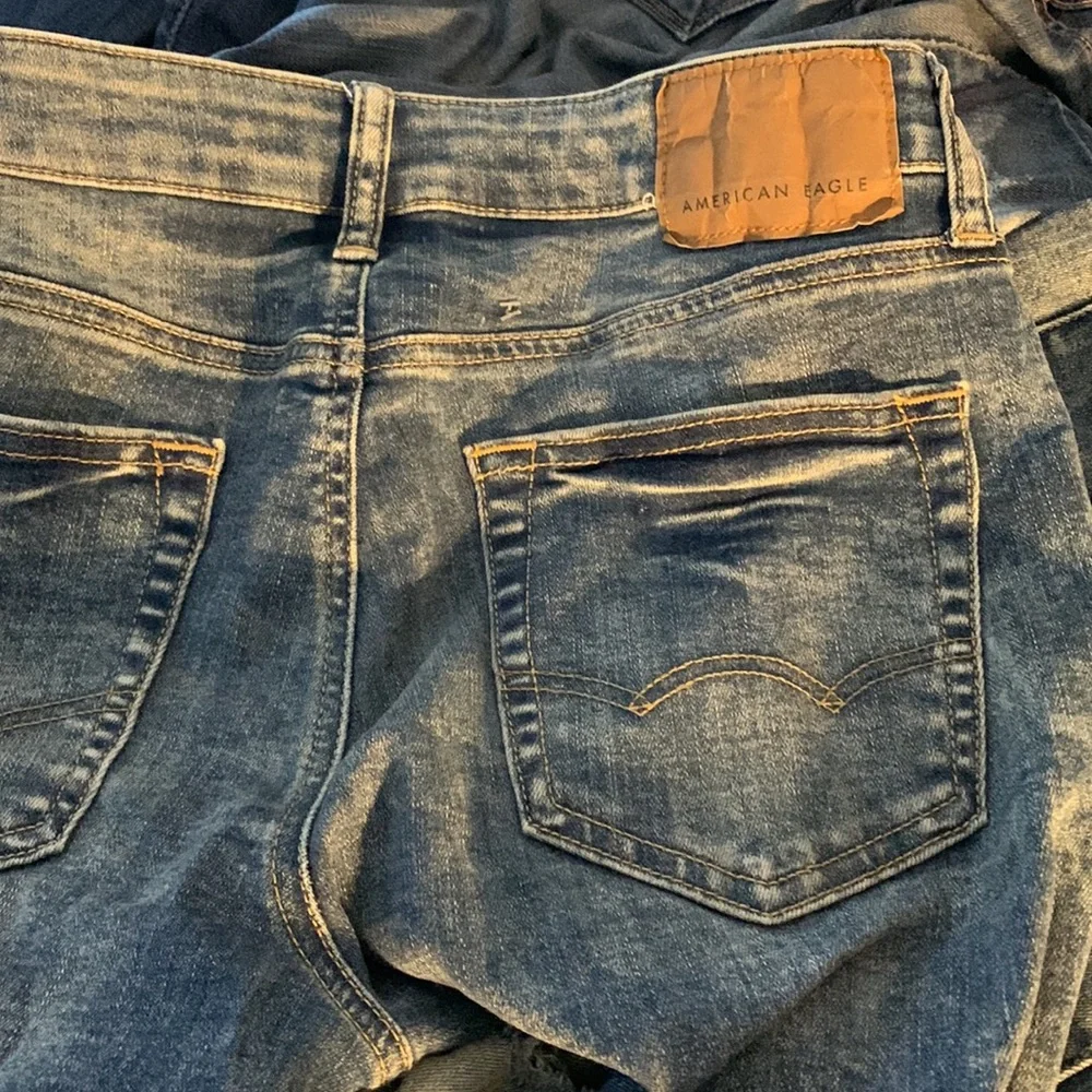 American Eagle Next Level Flex Slim Jean Size 30X32 - Picture 3 of 7